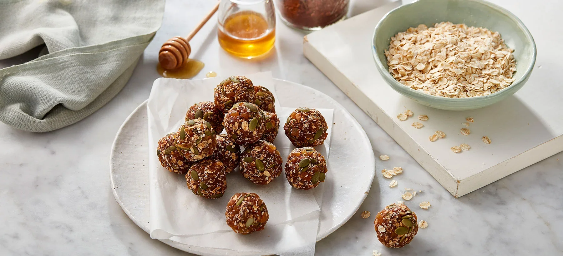 Apricot and Chia Balls