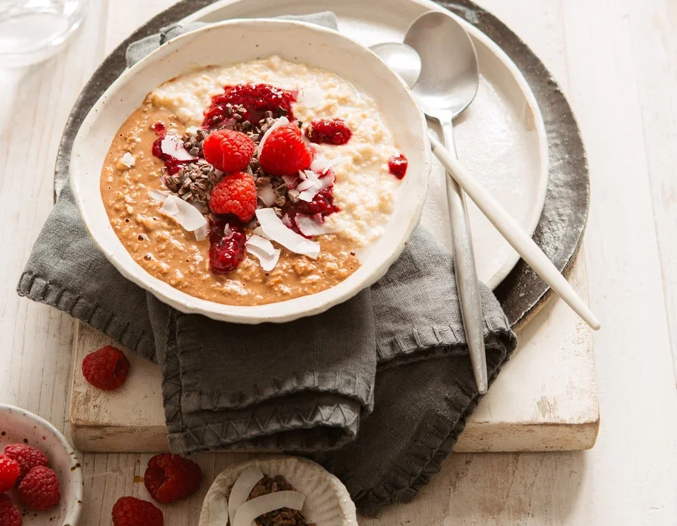 Dairy Free Lamington Porridge