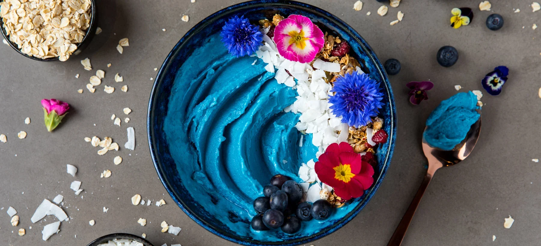 Blue Algae Smoothie Bowl