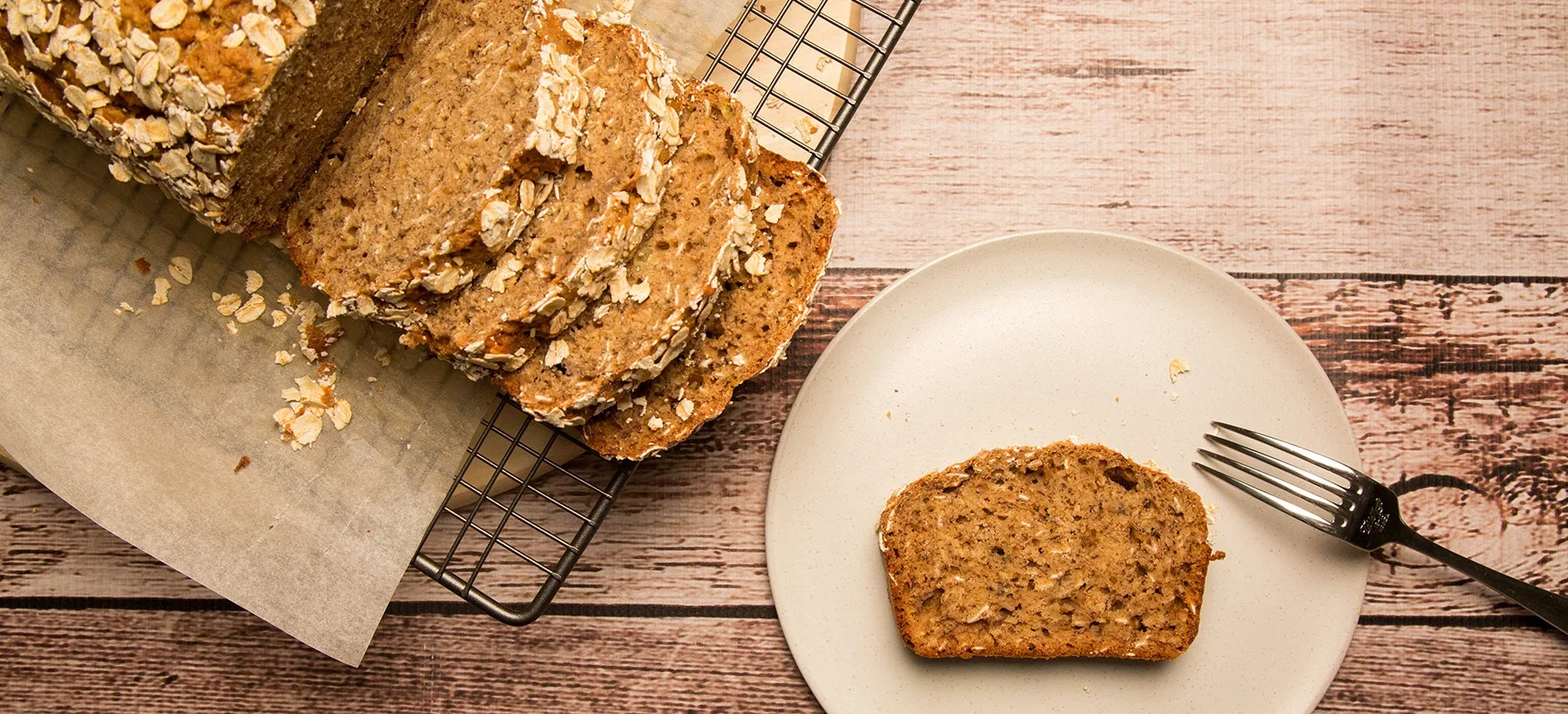 Oaty Banana Bread