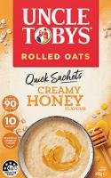 Uncle Tobys Quick Sachets Creamy Honey