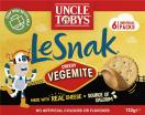 Uncle Tobys Le Snak Cheesy Vegemite 